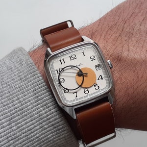 Vintage Watch &quot;Copernicus&quot; , Sun and Moon watch, sun moon watch, round hands watch