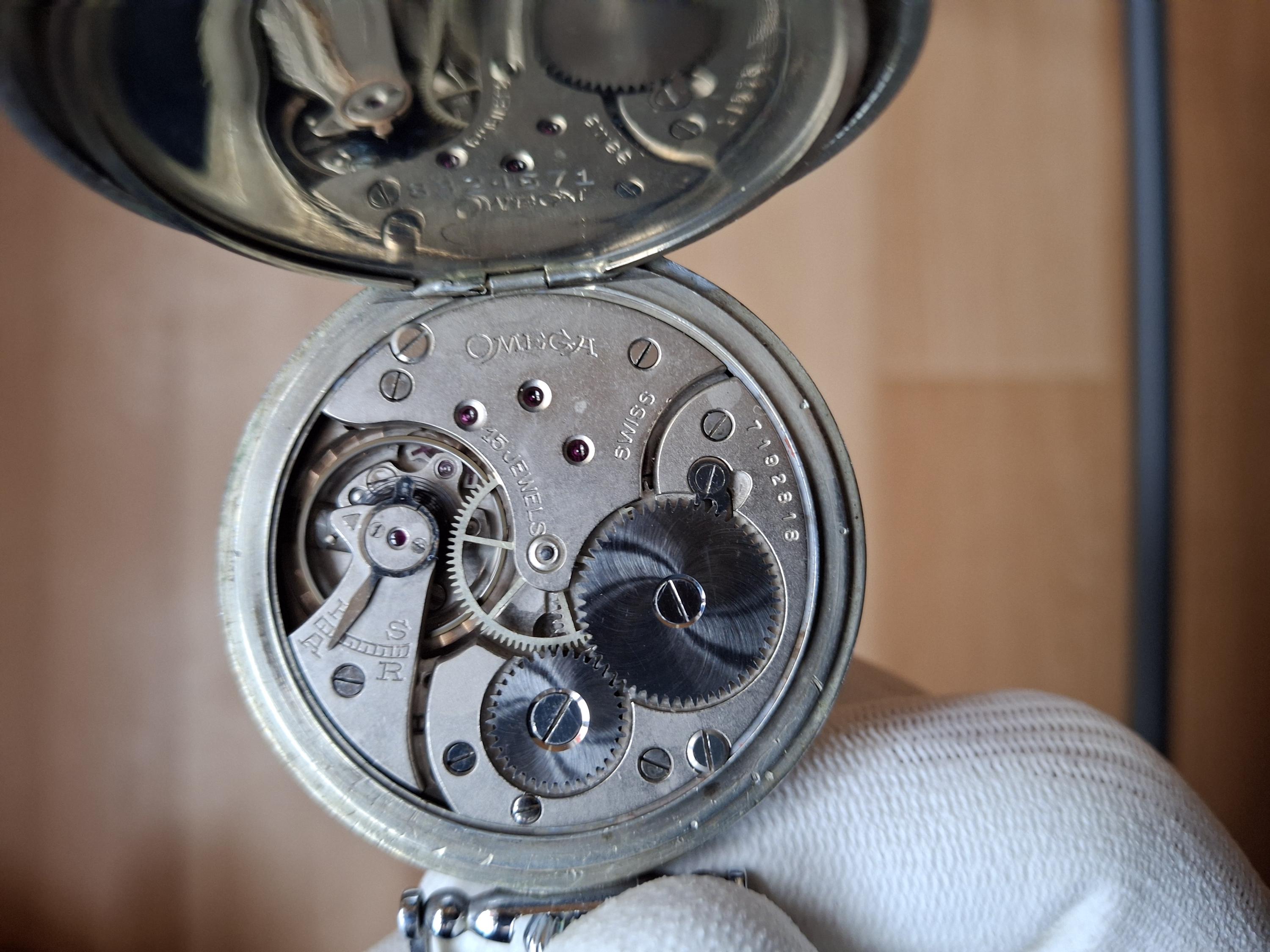 Antique Omega Swiss Watch: 1930s Mechanical Movement, Nagata