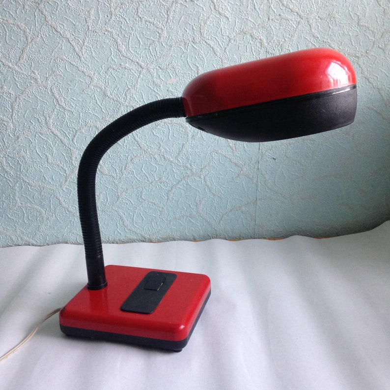 Vintage lamp office lamp desk lamp reading lamp shade lamp Home Lighting Decor collectible lamp Vintage desk lamp