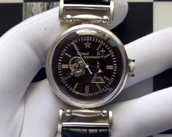 Montre soviétique « First Spaceman » - La montre spatiale « Youri Gagarine », montre vintage, montre de poche, montre de vaisseau spatial
