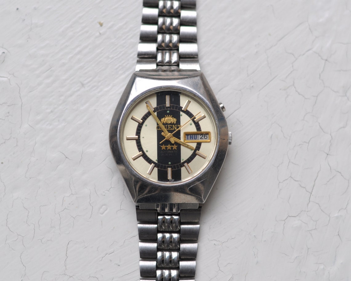 Orient Watch Vintage Watch Japan Watch mens Watch Etsy