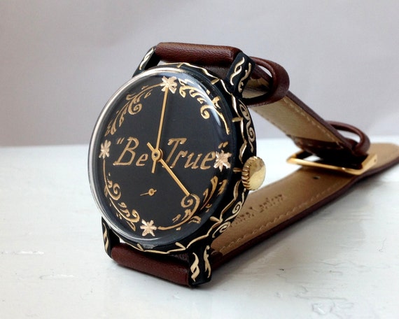 Engravable watch "Pobeda", Personalized watch ,Sov