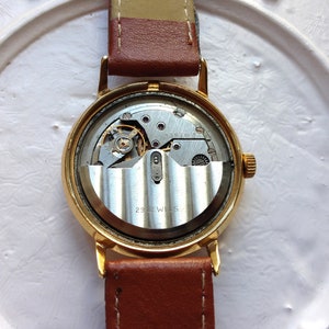 Radziecki zegarek Poljot, zegarek męski, zegarek automatyczny, zegarek klasyczny, zegarek ukraiński, zegarek vintage, zegarek męski, zegarek dla chłopaków zdjęcie 8