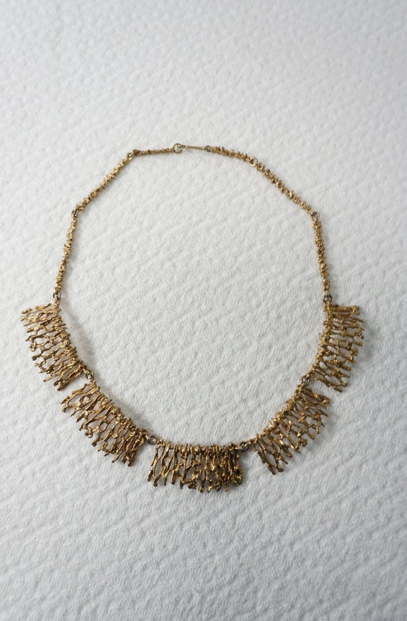 Brutalist Vermeil Necklace