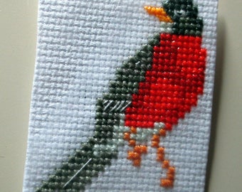 Cross stitch charts for two state birds #7