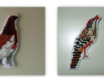 Cross Stitch Chart for Two State Birds #6