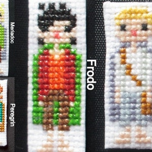 Filmkarakters zoals Cross Stitch magneten