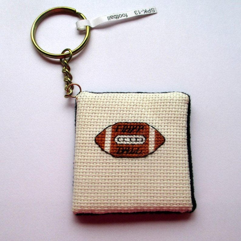 Download Cross Stitch Sports Balls Keychains | Etsy