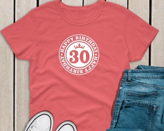 30th Birthday Shirt. Birthday Shirt. Happy Birthday Shirt. Birthday Gift. 30 Birthday Gift. Birthday Trip Shirt. Birthday Idea. Dirty Thirty