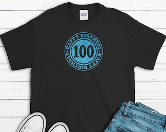 100th Birthday Shirt. Birthday Shirt. Happy Birthday Shirt. Birthday Gift. 100 Birthday Gift. Birthday Trip Shirt. Birthday Idea. 100 Shirt.