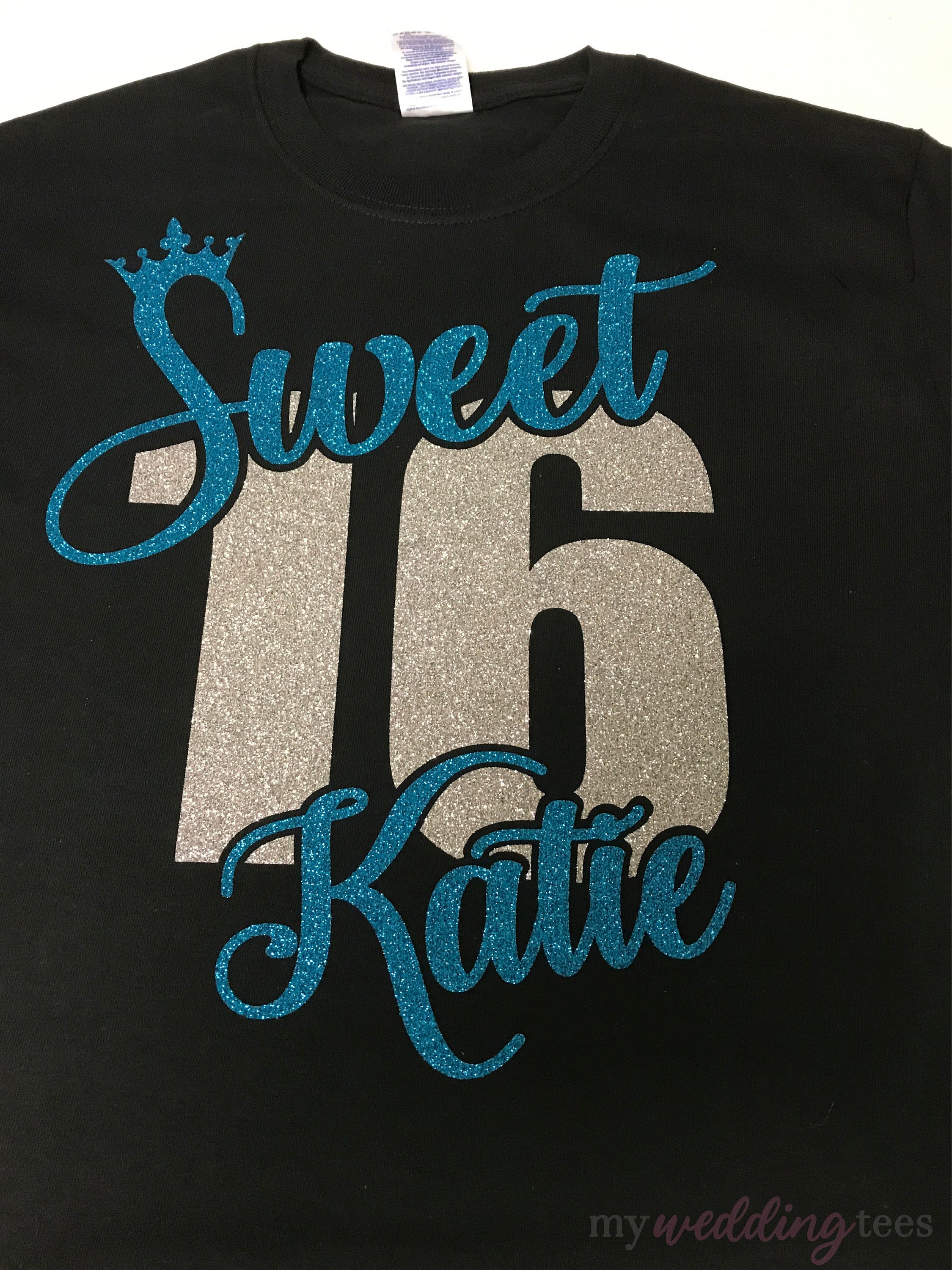 SWEET 16 SHIRT Sweet Sixteen Shirt Sweet 16 Tshirt Birthday Etsy