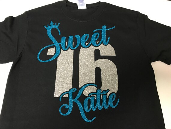 sweet 16 shirt designs