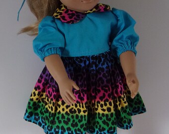 18" doll dress for American Girl doll and others like her.