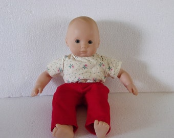 Doll shirt and pants set