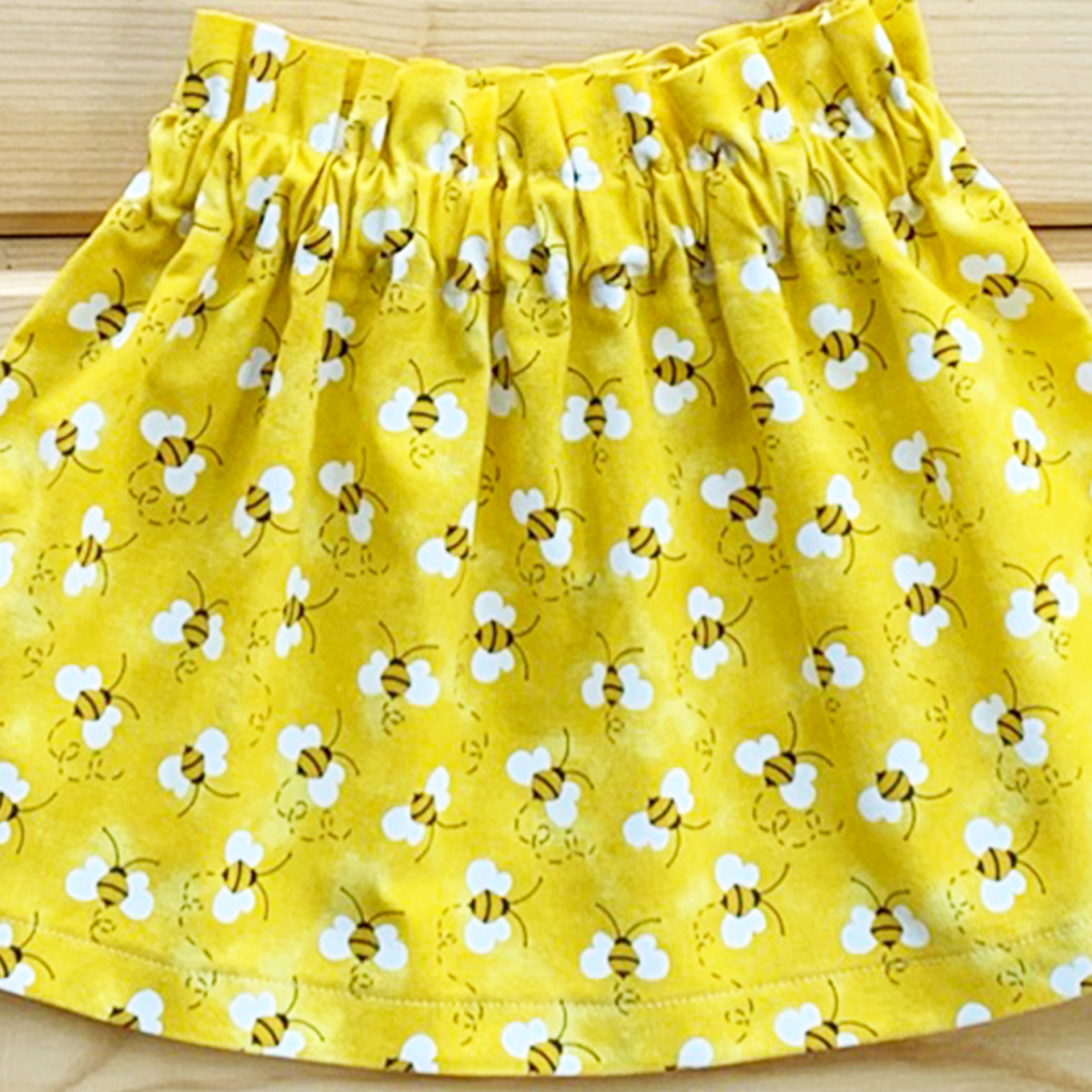 Baby girl bumble bee skirt bee toddler girl clothes yellow Etsy