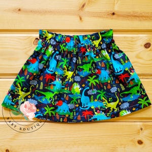 Baby girl dinosaur skirt, toddler girl dinosaur skirt, dinosaur dress, girl dinosaur birthday party, one two three hear me rawr, dino party