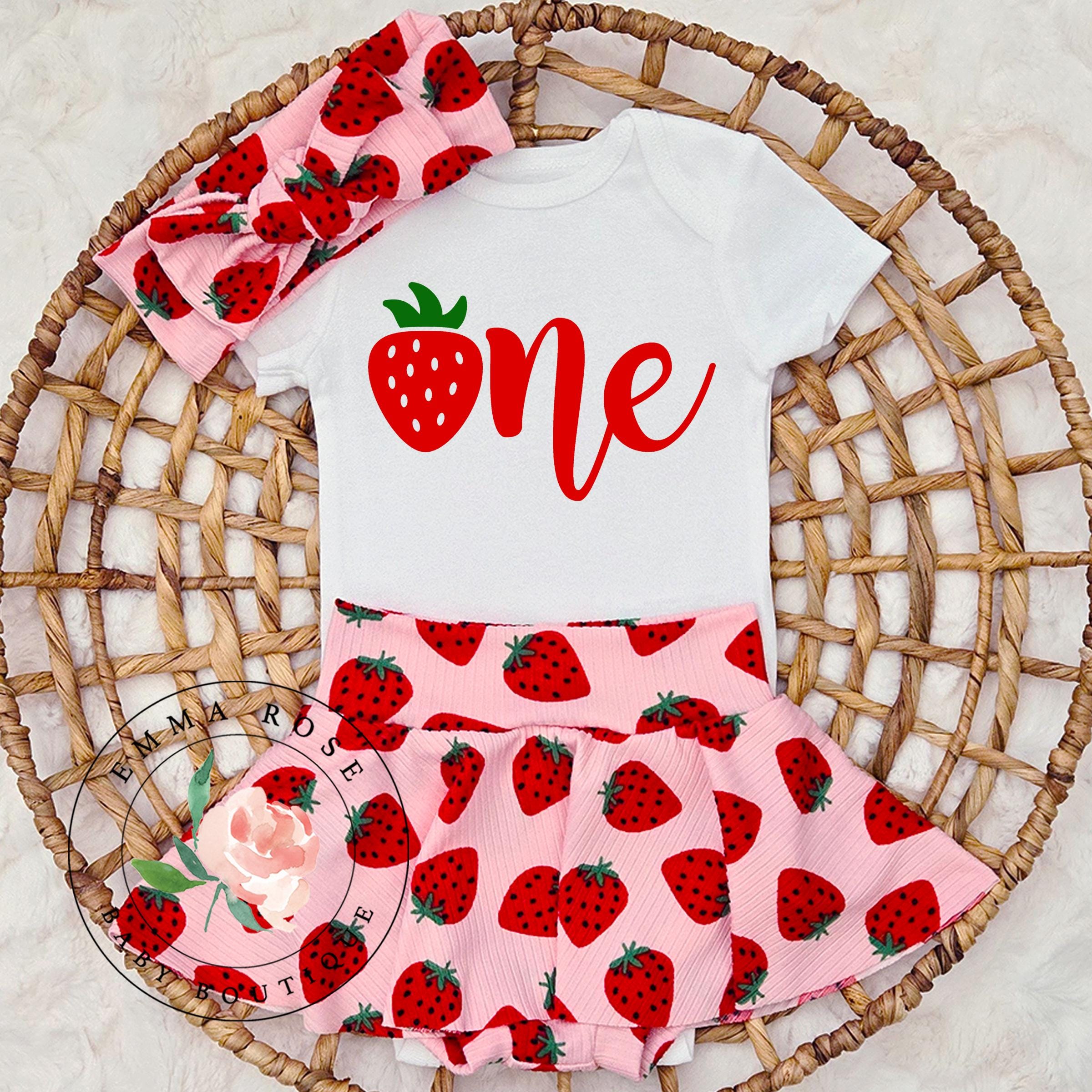Strawberry Outfit - Etsy