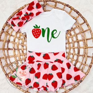 Sweet one birthday outfit girl, berry first birthday, strawberry 1st birthday outfit, strawberry dress, strawberry outfit, strawberry shirt