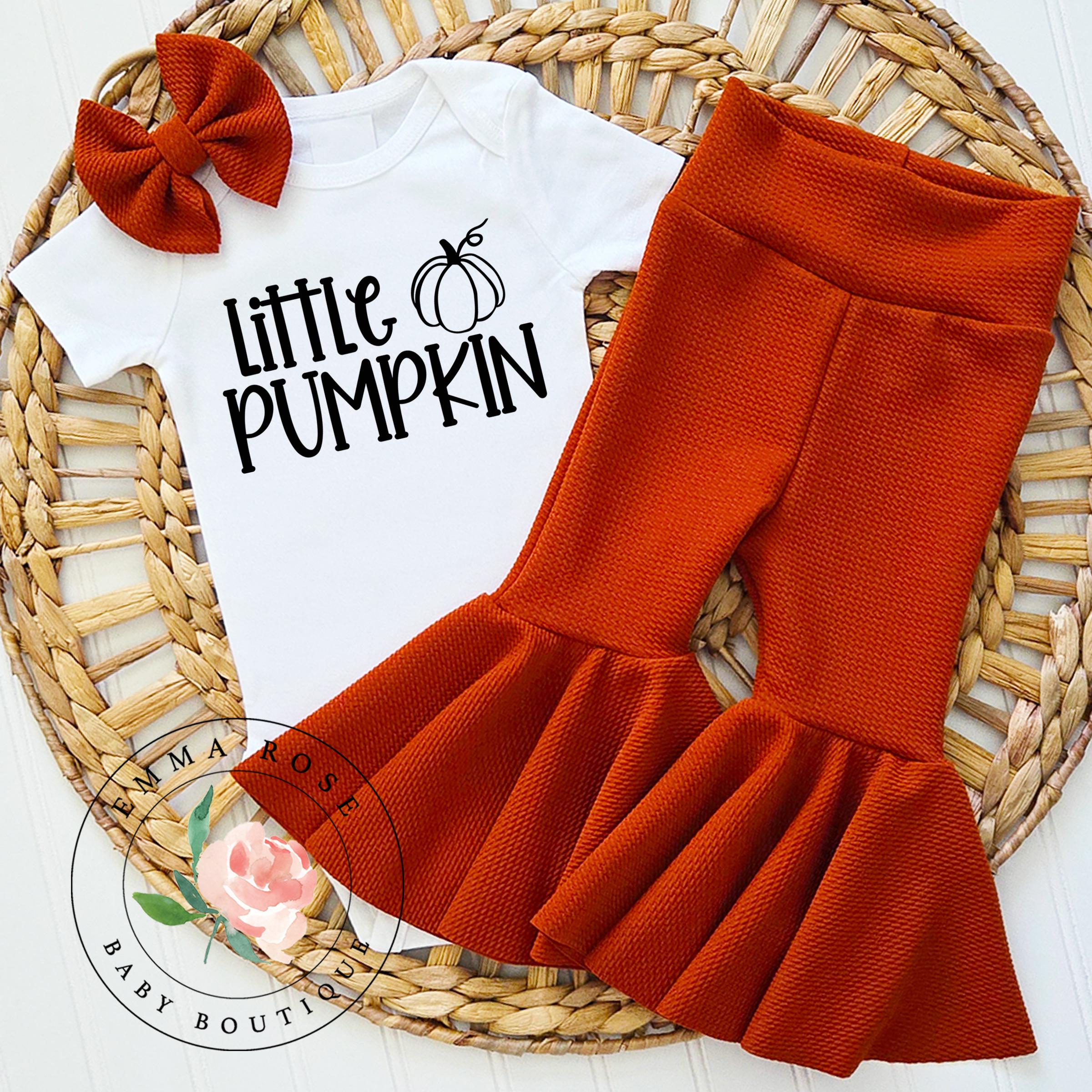 thumbnail image 2 of Mud Pie Little Girlss Halloween Pumpkin Tunic And Legging Set-4T 2 of 12