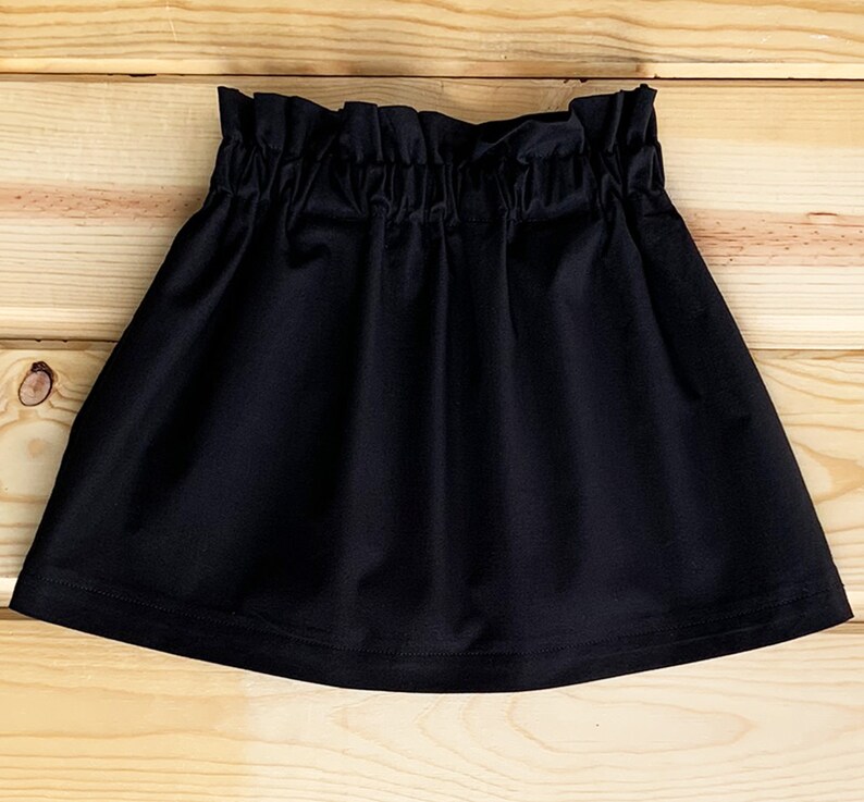 Baby Girl Black Skirt Baby Girl Clothes High Waisted Skirt Vintage Style Skirt Newborn 3 6 9 12 18 24 month Baby Girl Dress Boho Skirt
