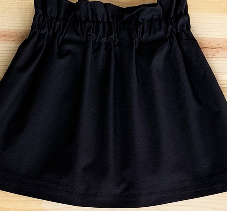 Baby Girl Black Skirt Baby Girl Clothes High Waisted Skirt Vintage Style Skirt Newborn 3 6 9 12 18 24 month Baby Girl Dress Boho Skirt