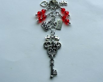 Minnie Mouse Key Chain, Bag, Car, Cell Phone Charm.