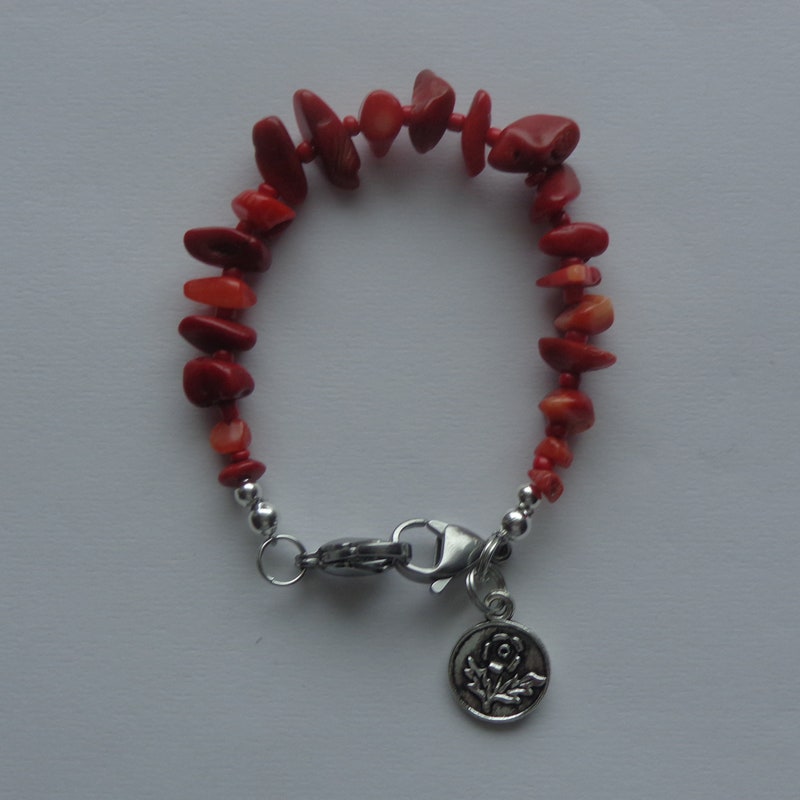 Red Coral Beads - Etsy