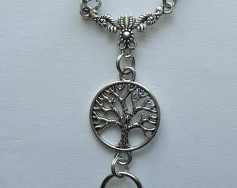Tree of Life Lanyard, ID Badge Holder with Lobster Clasp.