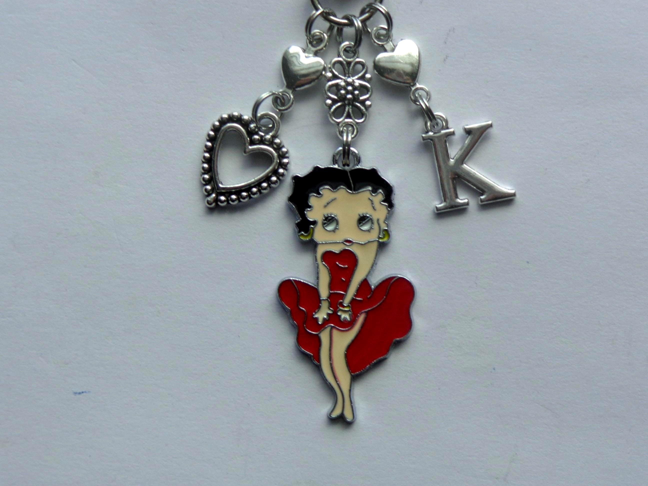 Betty Boop Keychain - Etsy