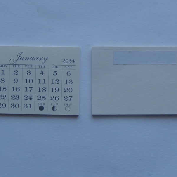 2024 Craft Calendar Etsy