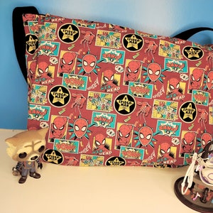 Messenger Bag with Spider Super Hero
