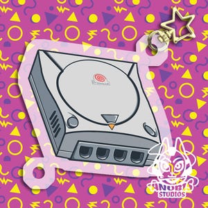 Dreamcast Acrylic Keychain