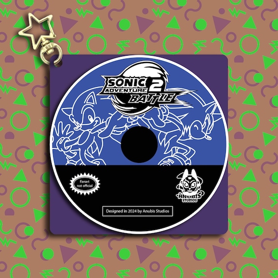Sonic Adventure 2: Battle Spinning Disc Keychain - Etsy