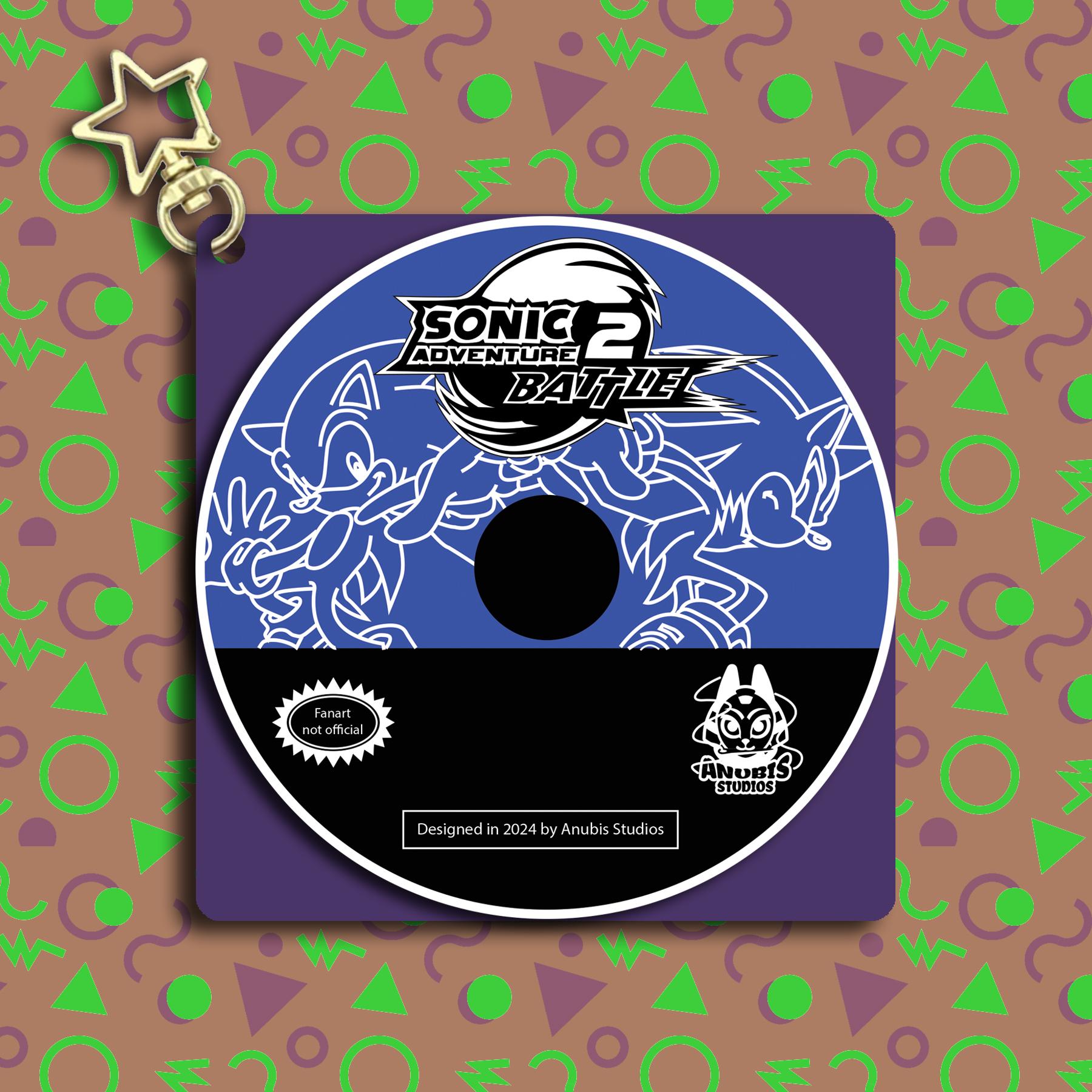 Sonic Adventure 2: Battle Spinning Disc Keychain - Etsy