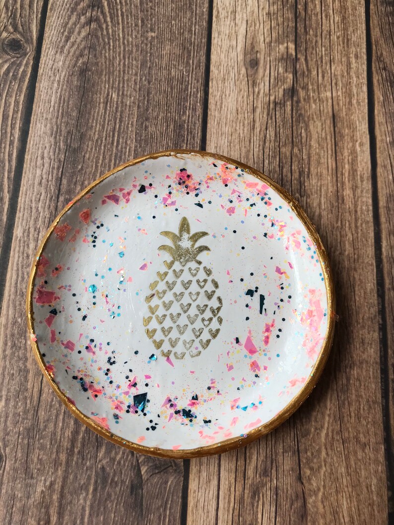 Pineapple Ring Dish Pineapple Jewelry Dish Gifts for Teen Etsy