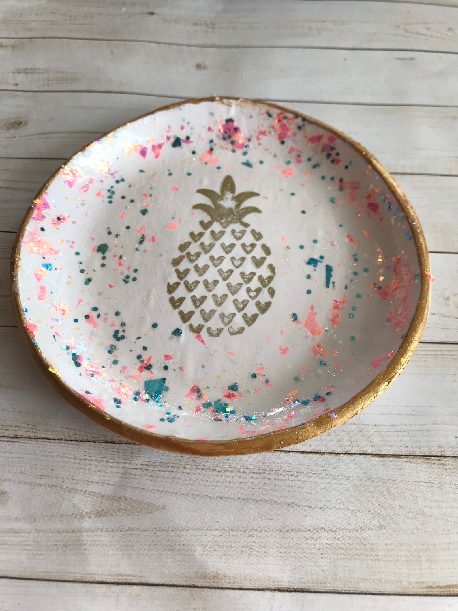 Pineapple Ring Dish Pineapple Jewelry Dish Gifts for Teen Etsy