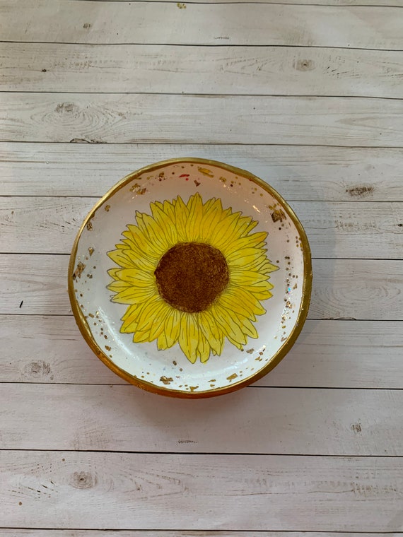 Sunflower on sale ring holder