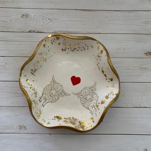 Cow Ring Dish, Heifer Ring Dish, Calf Ring Dish, Cow Gifts, Cow Decor, Farmhouse Decor, Farmhouse Gifts, Farmhouse Ring Dish, Cow Jewelry,
