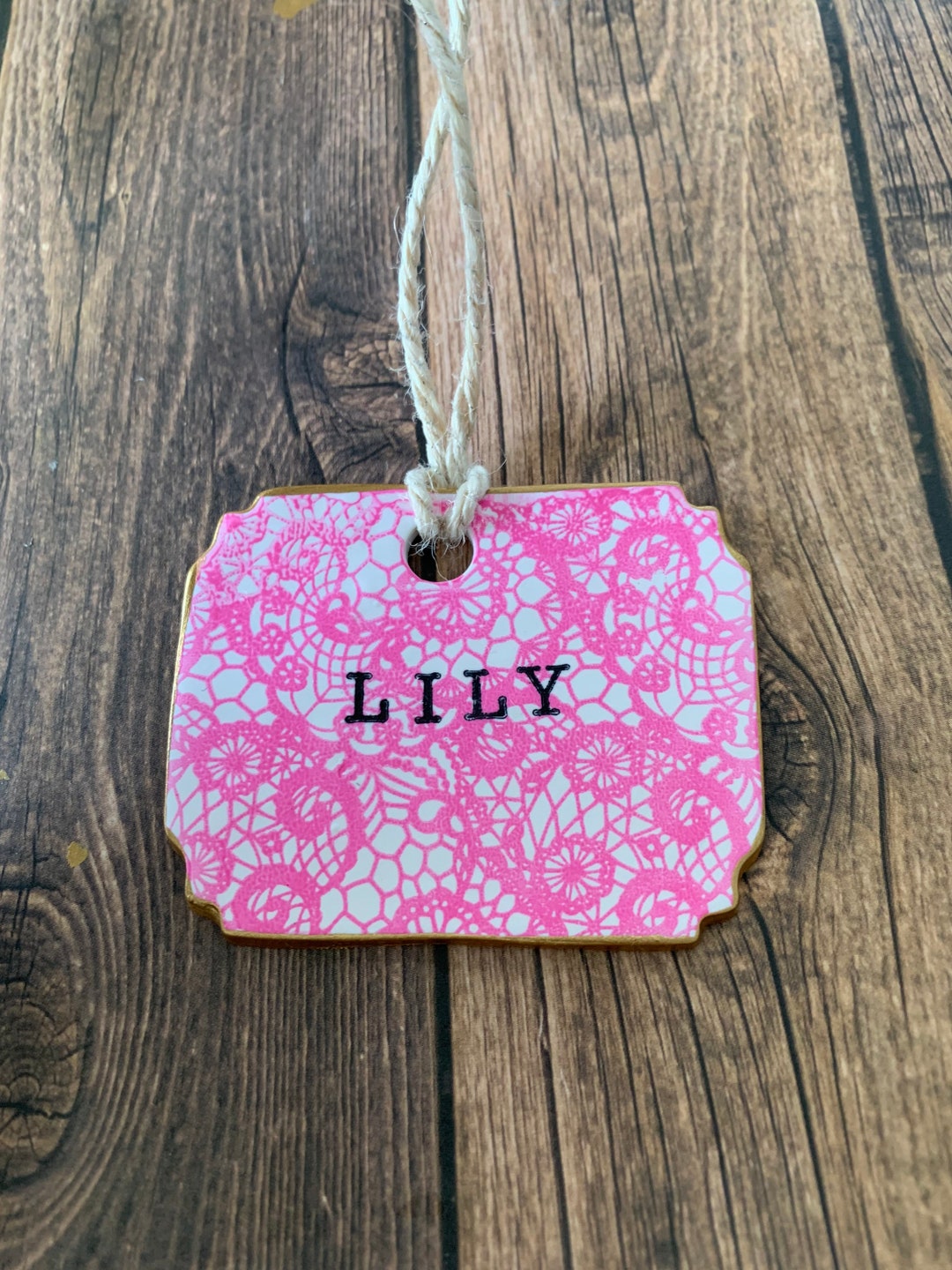 Personalized Gift Tag Custom Ornament Custom Gift Tag Etsy
