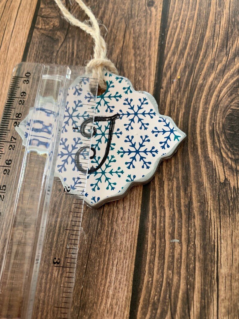 Personalized Gift Tag, Custom Ornament, Custom Gift Tag, Christmas Gift Tag, Personalized Ornament, Polymer Clay, Gift Tags, Christmas Decor image 3