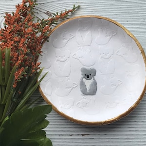 Koala Bear Ring Dish, Gifts For Koala Lovers, Gifts For Her, Koala Decor, Koala Gifts, Koala Bear, Koala Jewelry Dish, Australian Animals