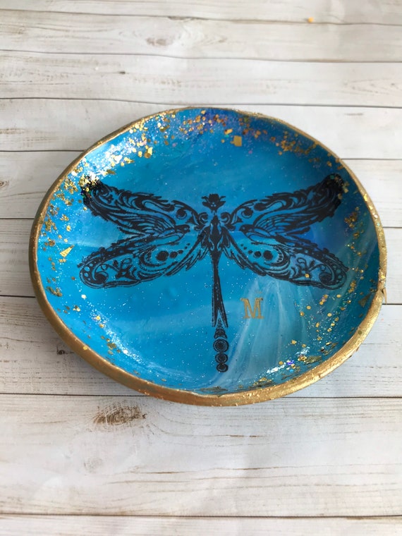 Dragonfly Ring Dish, Dragonfly Gifts, Dragonfly Love Gift, Dragonfly Dish,  Gift for Couples, Gift for Bride, Dragonfly Decor, Dragonfly 