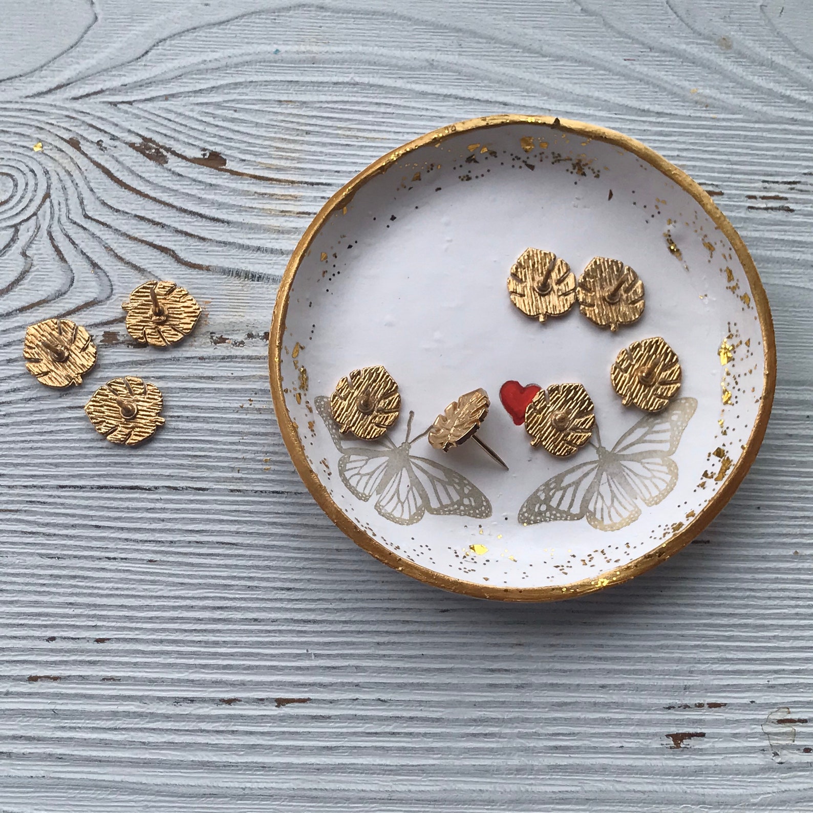Butterfly Ring Dish Butterfly Gifts Butterfly Love Gift Etsy