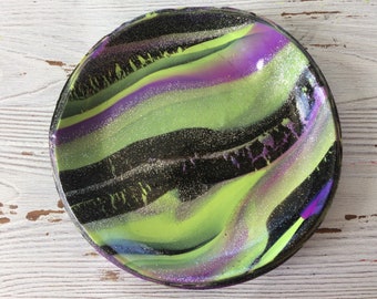 Northern Lights Jewelry Dish, Aurora Ring Dish,  Northern Light Ring Dish,  Northern Lights, Jewelry Dish, Key Holder, Coin Holder, Trinkets