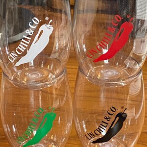Stemless Wine Glasses - set of 4
