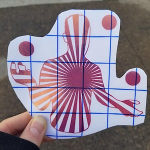Juggler Sticker Decals - Holographic