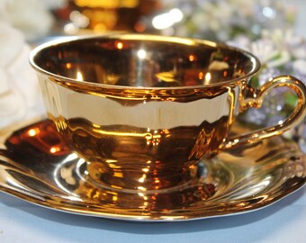 Bavarian Porcelain Teacup and saucer Set