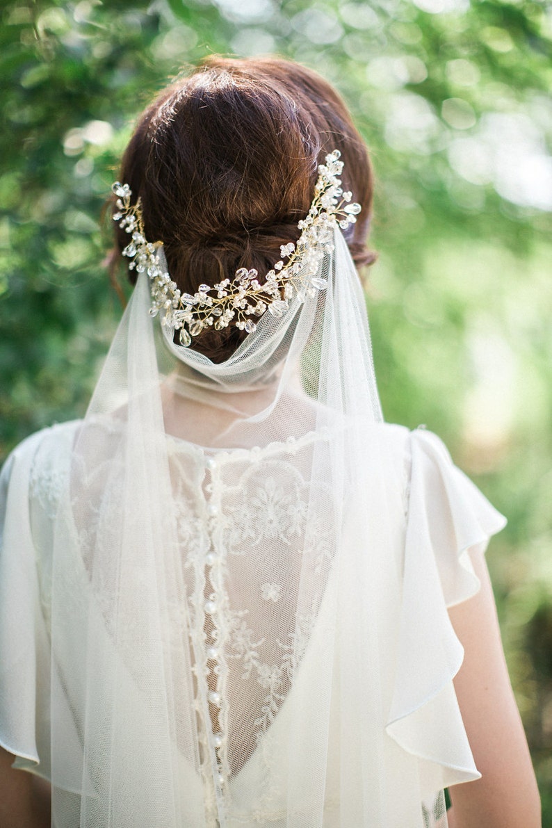 bridal headpieces crystal