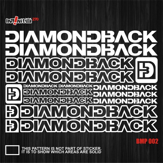 diamondback bmx stickers
