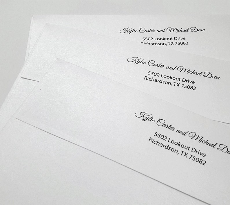 Return address printing envelope address printing 0 20 etsy